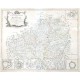Carte Particuliere de la Moravie - Alte Landkarte