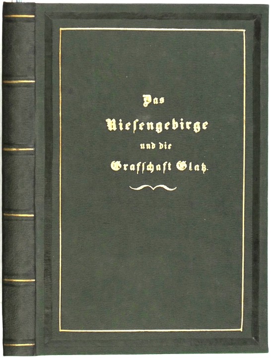 Krkonoše, Kladsko, Praha - Herloßsohn, Das Riesengebirge und die Grafschaft Glatz, 1849