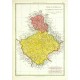 Čechy, Lužice - Royaume de Boheme et Marquisat de Lusace, mědirytina, mapa, Bonne, 1762