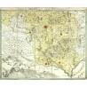 Brňensko - Circuli Brunnensis pars Meridionalis, mědirytina, mapa, Müller, Homann, 1720