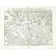 Čechy - Discrizzion della Bohemia, dřevořez, mapa, Münster, Cosmographia, 1558