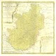 Mladoboleslavsko - Regni Bohemiae Circulus Boleslaviensis, mědirytina, mapa, Müller, Homann, 1770