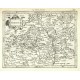 Morava - Moravia, mapa, mědirytina, Mercator, Hondius, 1613