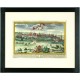 Olomouc - Prospect der Statt Ollmütz, mědirytina, Werner, Engelbrecht, 1740