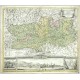 Korutany, Klagenfurt - Nova et accurata Carinthiae Ducatus Tabula - Die Stadt Clagenfurt, mědirytina, mapa, Homann, 1720