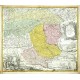 Steiermark, Slowenien - Ducatus Stiriae Novissima Tabula, Kupferstich Karte, Homann, 1710
