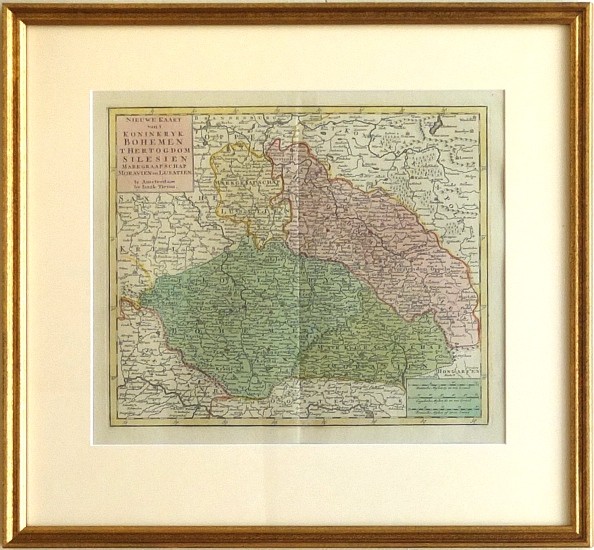 Nieuwe Kaart van t Koninkryk Bohemen
