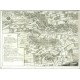 Cassano d'Adda - Plan De la Bataille de Casane, mědirytina, Merian, 1718 - Staré mapy na prodej