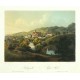 Vyšší Brod - litografie, Haun, 1860. Hohenfurth. Wyšší Brod