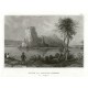 Devín - Bratislava - Ruine von Schloss Theben in Ungarn, ocelorytina, Meyer, 1849