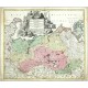 Mecklenburg - Ducatus Mecklenburgici, copperplate map, Seutter, 1730