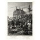 Kutná Hora - Chrám sv. Barbory v Kutné Hoře, ocelorytina, Mikovec, 1865