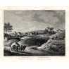 Praha - Bílá hora, ocelorytina, Mikovec, 1865