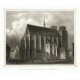 Olomouc - Kostel sv. Mořice, Die St. Mauritiuskirche in Ollmütz, ocelorytina, Lange, Poppel, 1848