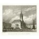 Olomouc, Horní náměstí - Der Ring mit dem Rathhaus in Ollmütz, ocelorytina, Lange, Poppel, 1848