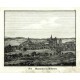 Broumov - Braunau in Böhmen, litografie, Neue Bildergallerie, 1834