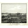 Broumov - Braunau in Böhmen, litografie, Neue Bildergallerie, 1834