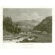 Údolí Orlice - Das Adlerthal, ocelorytina, Haase, 1840