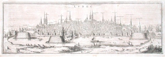 Lubec - Antique map