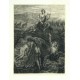 Max Švabinský - Satyr zpívá hymnus na chaos, litografie, 1944