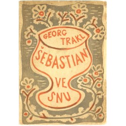Georg Trakl - Šebastian v snu, obálka Josef Čapek, Obzina, 1924
