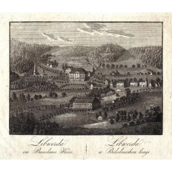 Lázně Libverda - Libwerda im Bunzlauer Kreis, mědirytina, Hyllos, 1820