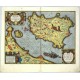 Ischia, quae olim Aenaria, Kupferstich Karte, Ortelius, 1590