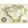 Bohemia - Čechy, mědirytina, mapa, Gerardus Mercator, 1585