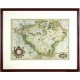 Bohemia - Čechy, mědirytina, mapa, Gerardus Mercator, 1585