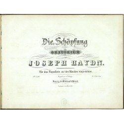 Joseph Haydn - Die Schöpfung, Breitkopf, Härtel, 1860