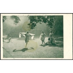 František Drtikol - Z rytmických cviků Sokola v Žižkově, hlubotisk, pohlednice, 1914