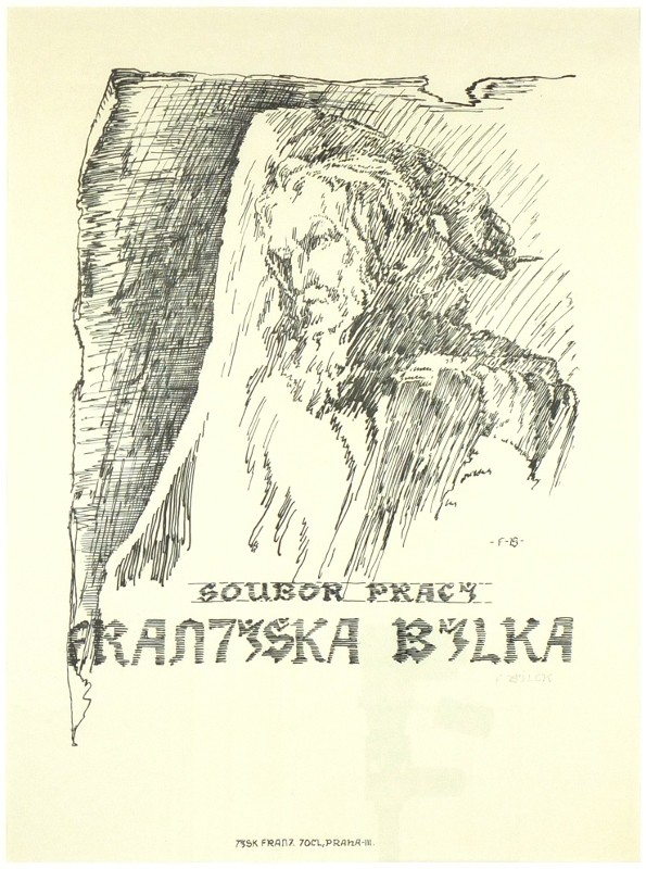 František Bílek - Soubor prací Františka Bílka, litografie, 1920