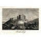 Krakovec (hrad) - Rothschloss, mědirytina, 1830