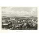 Teplice - Ansicht von Teplitz, ocelorytina, Kandler, Daumerlang, 1850