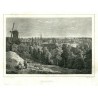 Hamburk - Harburg, litografie, Semmler, Bürger, 1845