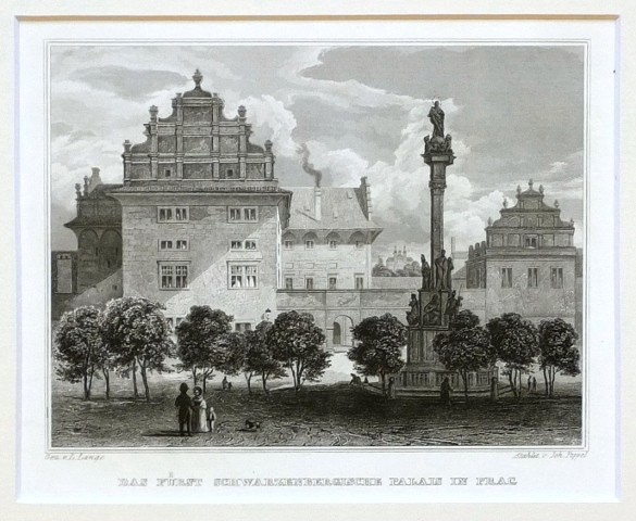 Das Fuerst Schwazenbergische Palais in Prag