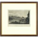 Bratislava - Pressburg an der Donau, ocelorytina, 1840