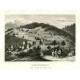 Lázně Jeseník - Gräfenberg, ocelorytina, Haase, Rybička, 1839