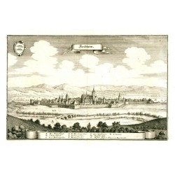 Forchheim, mědirytina, Merian, 1648