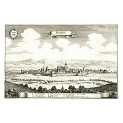 Forchheim, mědirytina, Merian, 1648