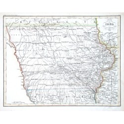 Karte von Iowa