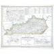 Neueste Karte von Kentucky - Alte Landkarte
