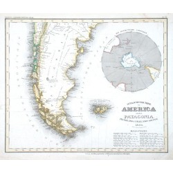 Südlichster Theil von America enthaltend Patagonia, Feuerland & Falklands Gruppe