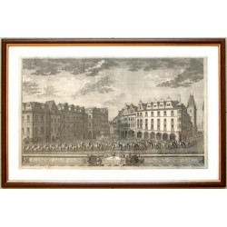 Prospect Des so genandten Kleinen Ringl in der Königl. Alten Stadt Prag  de 29 April 1743