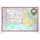 Africae IIII. Tab: - Antique map