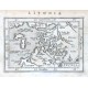Estonia and Latvia - Livonia - Antique map