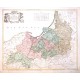 Karte von dem Koenigreiche Preussen - Antique map