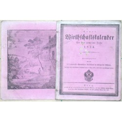 Neuer Wirtschaftskalender für das gemeine Jahr 1834.