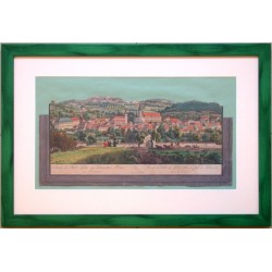 Ansicht der Stadt Teplitz im Leitmeritzer Kreise in Böhmen