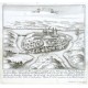 Das Schloss Bahus In Norwegen - Alte Landkarte